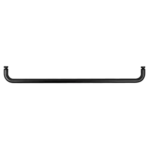 CRL BMNW24MBL Matte Black 24" BM Series Single-Sided Towel Bar Without Metal Washers