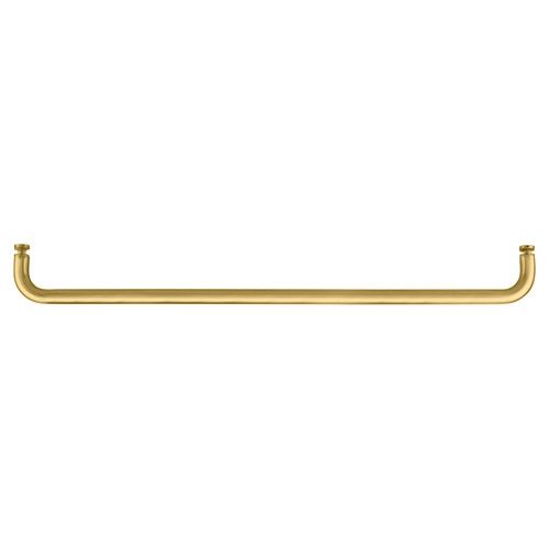 Satin Brass 24" BM Series Single-Sided Towel Bar Without Metal Washers