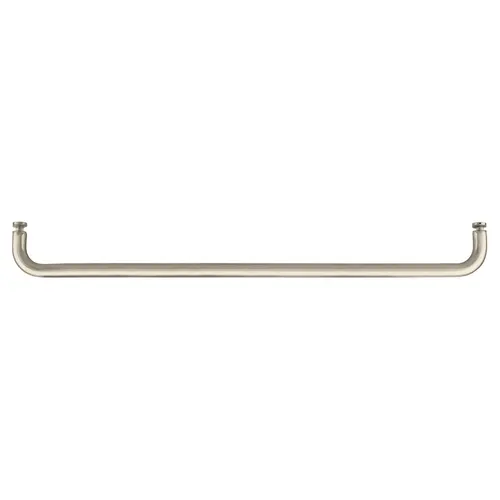 CRL BMNW26BN Brushed Nickel 26" BM Series Single-Sided Towel Bar Without Metal Washers