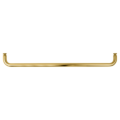 Polished Brass 26" BM Series Single-Sided Towel Bar Without Metal Washers
