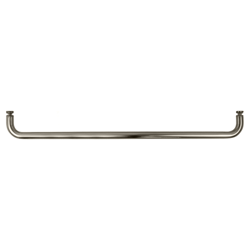 Polished Nickel 26" BM Series Single-Sided Towel Bar Without Metal Washers
