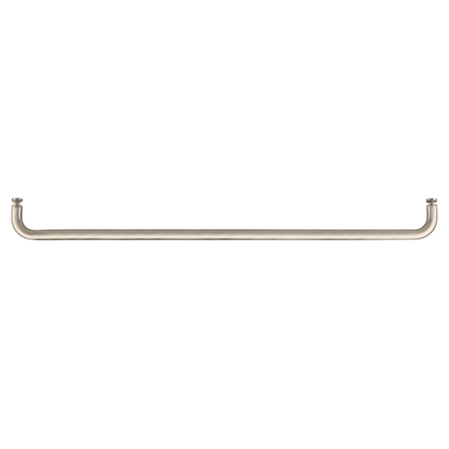 Brushed Nickel 28" BM Series Single-Sided Towel Bar Without Metal Washers