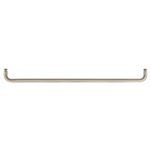 Brushed Nickel 30" BM Series Single-Sided Towel Bar Without Metal Washers