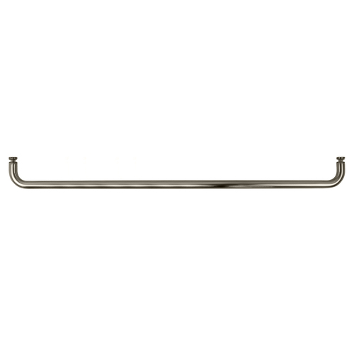 Polished Nickel 30" BM Series Single-Sided Towel Bar Without Metal Washers