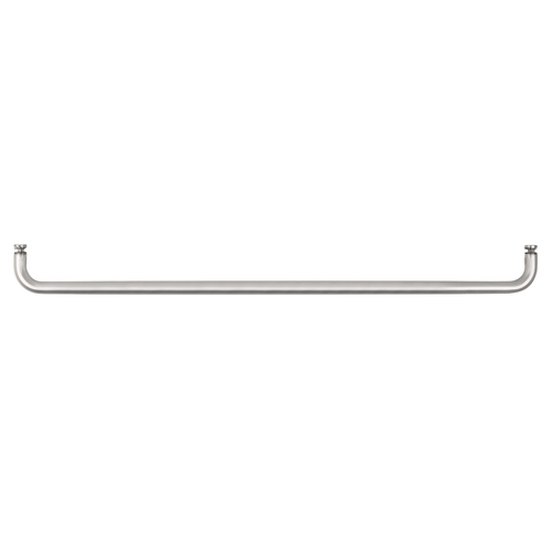 Satin Chrome 30" BM Series Single-Sided Towel Bar Without Metal Washers