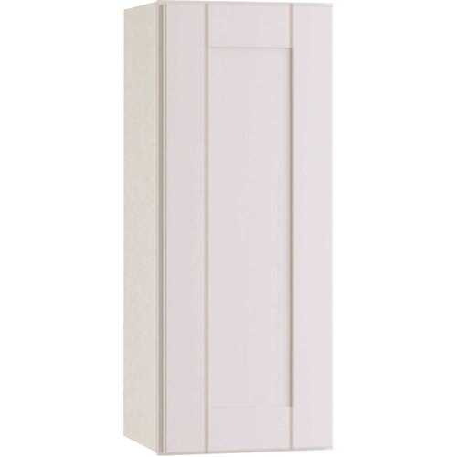 Richmond Shaker Rta Wall Cabinet, Single, Verona White, 9"x30"x12"