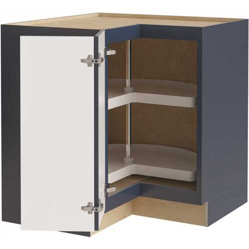 MILL'S PRIDE EZR3621SS-RVB Richmond Shaker Rta Corner Cabinet, Valencia Blue, 24"x34.5"x21"