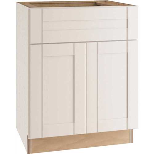 MILL'S PRIDE B30-RVW Richmond Shaker Rta Kitchen Cabinet, Verona White, 30"x34.5"x24"