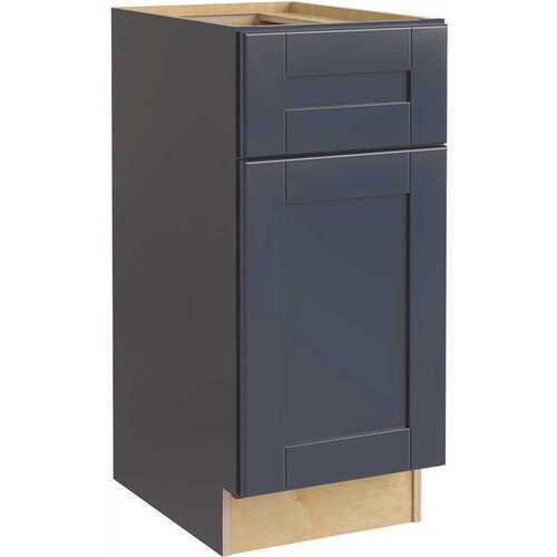 Richmond Shaker Rta Kitchen Cabinet, Valencia Blue, 21"x34.5"x24"