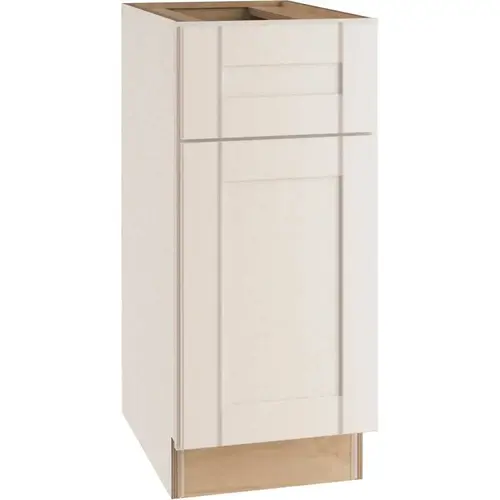 Richmond Shaker Rta Kitchen Cabinet, Verona White, 15"x34.5"x24"