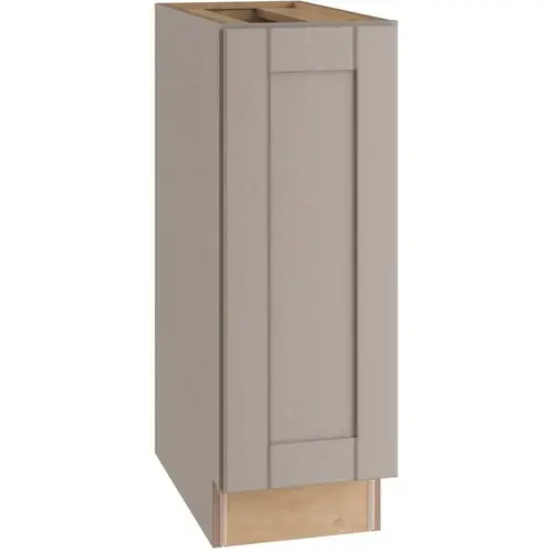 Richmond Shaker Rta Kitchen Cabinet, Vesuvius Gray, 9"x34.5"x24"