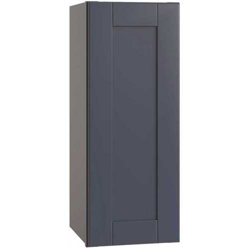 Richmond Shaker Rta Wall Cabinet Single, Valencia Blue, 12"x30"x12"