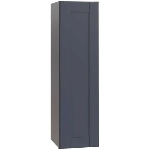 Richmond Shaker Rta Wall Cabinet Single, Valencia Blue, 12"x36"x12"