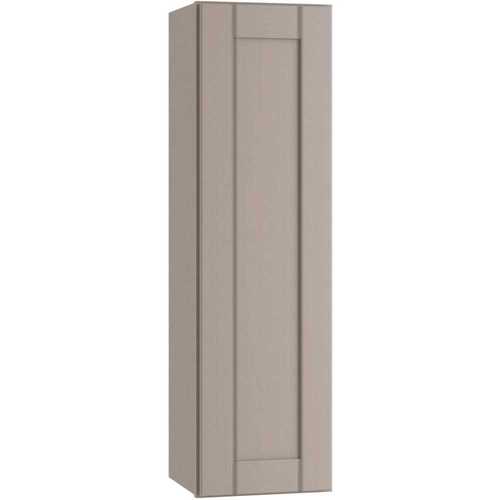 Richmond Shaker Rta Wall Cabinet Single, Vesuvius Gray, 12"x42"x12"