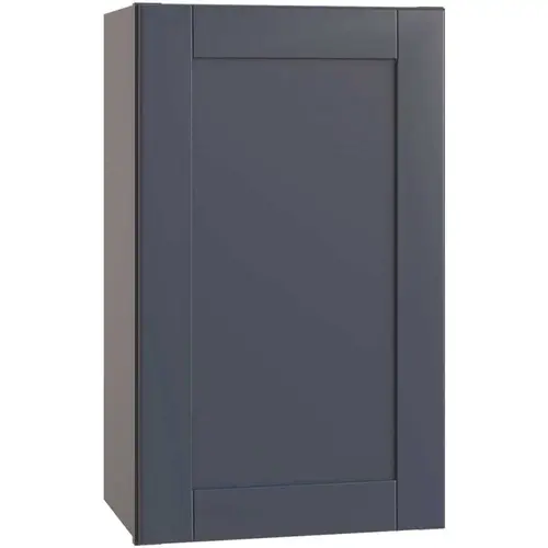 Richmond Shaker Rta Wall Cabinet Single, Valencia Blue, 18"x30"x12"