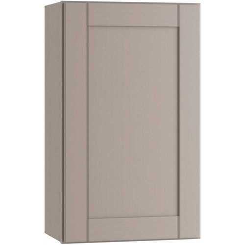 Richmond Shaker Rta Wall Cabinet Single, Vesuvius Gray, 18"x30"x12"