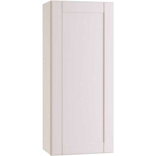 Richmond Shaker Rta Wall Cabinet, Single, Verona White, 18"x42"x12"