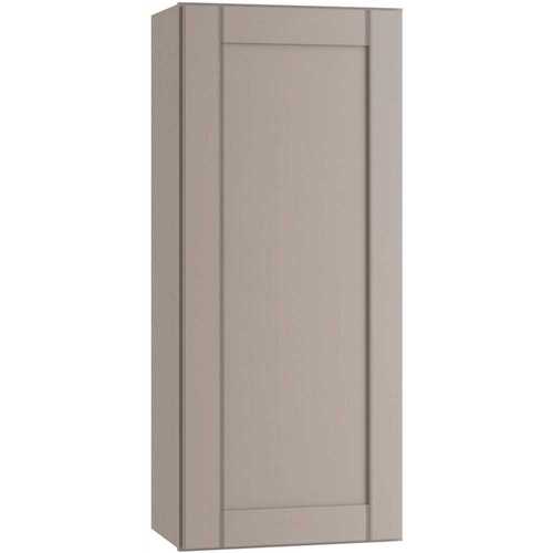 Richmond Shaker Rta Wall Cabinet Single, Vesuvius Gray, 18"x42"x12"