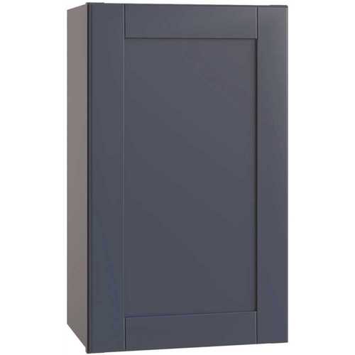 MILL'S PRIDE W2130-RVB Richmond Shaker Rta Wall Cabinet Single, Valencia Blue, 21"x30"x12"