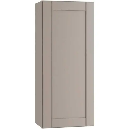 Richmond Shaker Rta Wall Cabinet Single, Vesuvius Gray, 21"x36"x12"