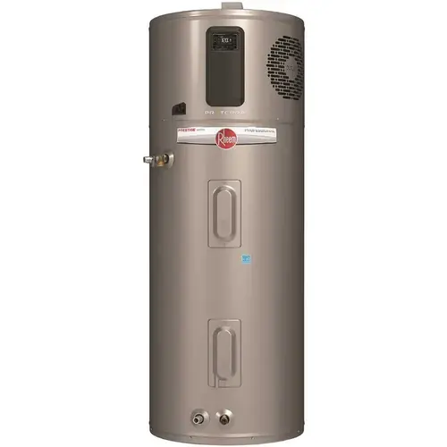 Rheem PROPH65 T2 RH375-30 ProTerra 65 gal. 10-Year Residential Hybrid High Efficiency Smart Tank Electric Water Heater Gray