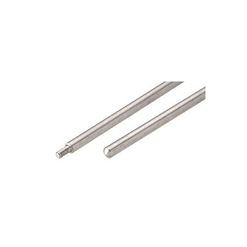 19-1/2" Satin Chrome 6 mm Steel Rod