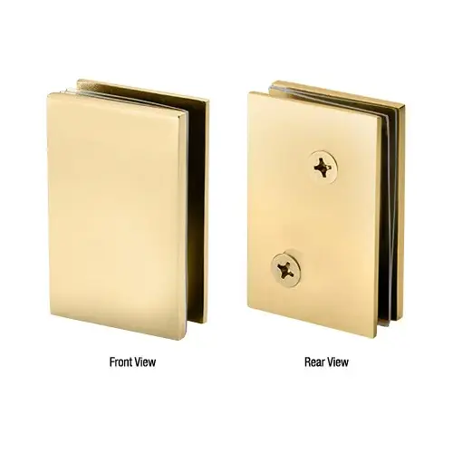 Satin Brass Cambridge Series Sliding Door 90 Degree Accessory Kit