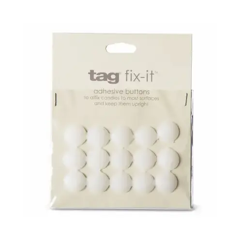 Adhesive Candle Buttons, Holds Candle in Place, 15-Pk.