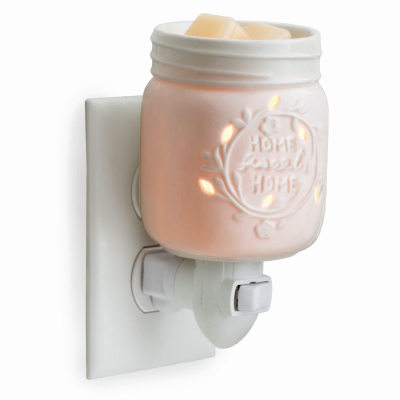 CANDLE WARMERS ETC PIMAJ Mason Jar Plug In Fragrance Warmer