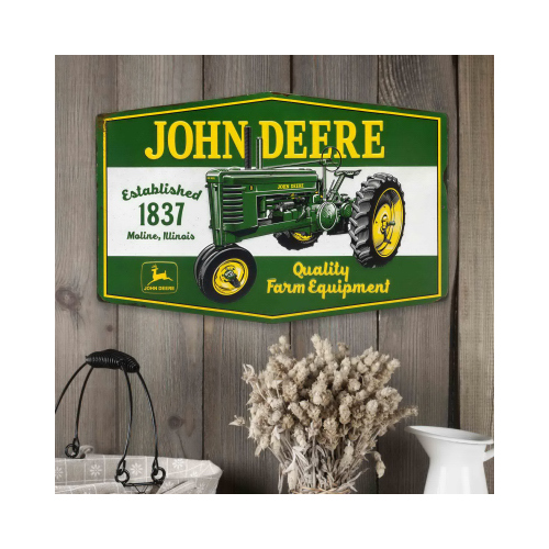 OPEN ROAD BRANDS LLC 90214521 23x15 John Deere Sign