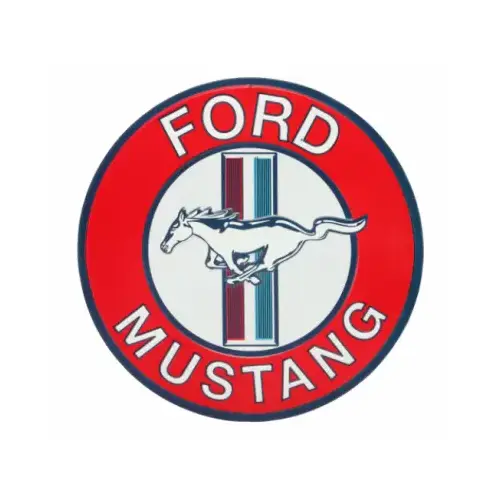 Metal Sign, "Ford Mustang", 12 x 12 In.