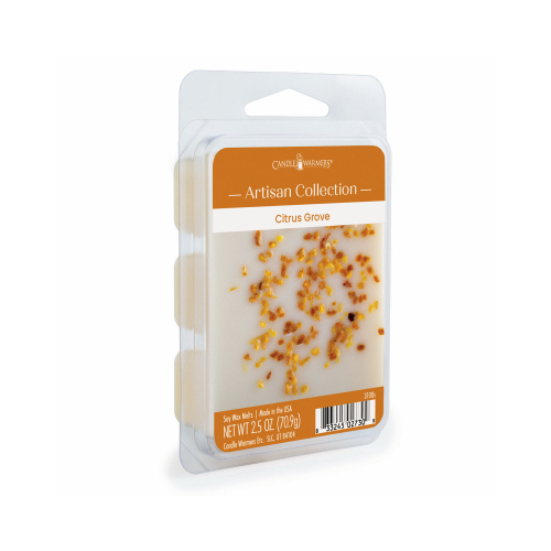 CANDLE WARMERS ETC 3100S-XCP6 2.5OZ Citrus Wax Melts - pack of 6