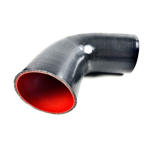 90 Degree Elbow with Arm length 150mm (6"), ID1: 3 1/2", ID2: 3 1/2"