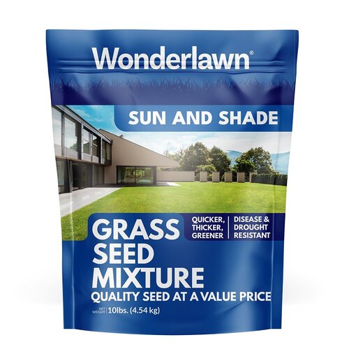 Wonderlawn 12141 Grass Seed, 10 lb