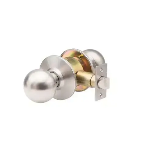 SVB Series Stainless Steel Grade 2 Standard Duty Commercial Cylindrical Privacy Bed/Bath Door Knob