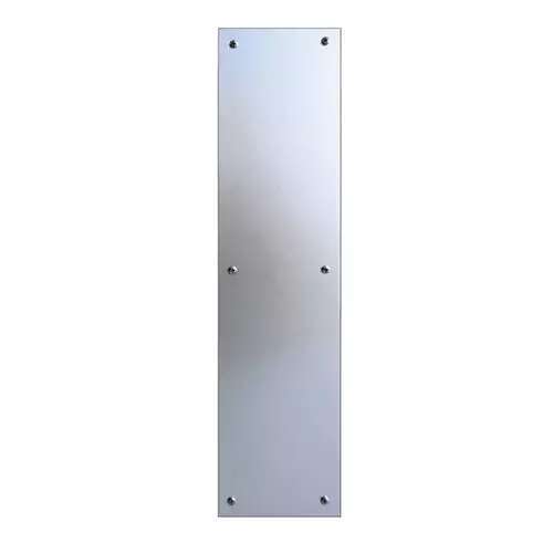 4 " x 16 " Aluminum Push Plate