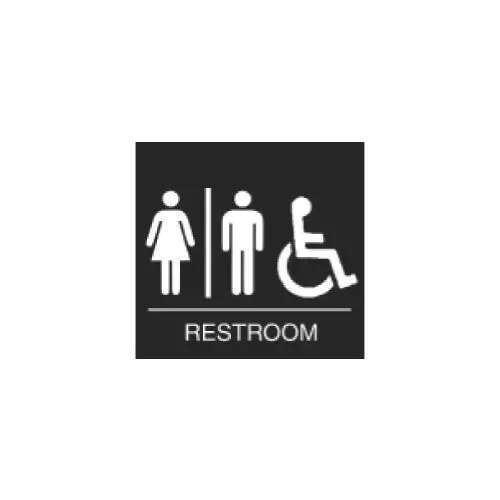 Family Handicap Restroom Sign