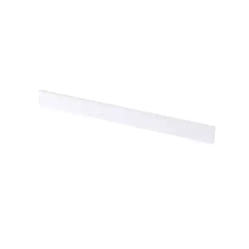 White Shaker Style Kitchen Cabinet Filler (3 in W x 0.75 in D x 34.5 in H)