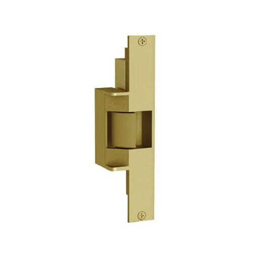 310-2-3/4 24D Fail Safe Electric Strike Satin Brass Finish