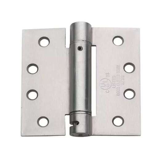 Imperial USA CPS4040-US15-M 4 " x 4 " Satin Nickel Full Mortise Squared Spring Hinge With Non-Removable Pin