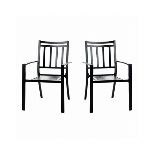 Phi Villa E02GF112 MTL Dining Chairs  pair