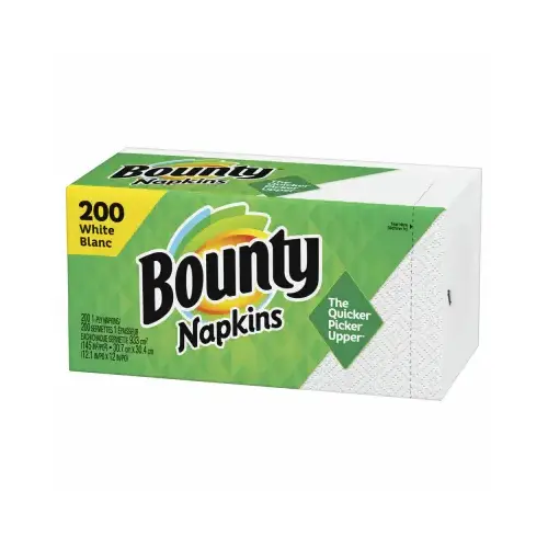 Napkins, White, 200-Ct.
