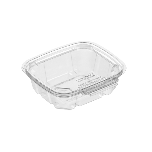 Breakaway Tamper Visible Food Container 8Oz Rectangular, 50 Each, 6 Per Case