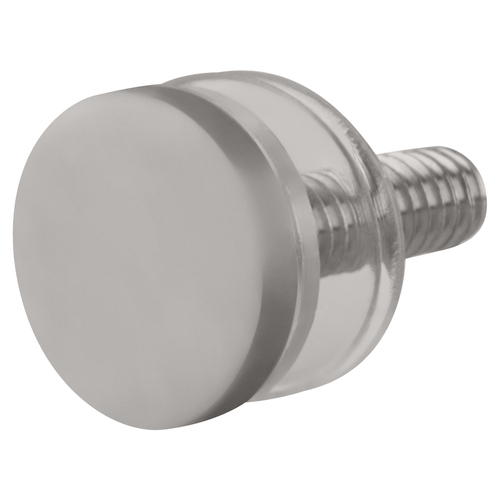 Satin Chrome 3/4" Diameter Standoff Cap Assembly