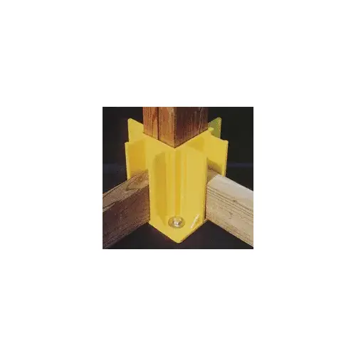 Safety Boot Guard Rail System Yellow