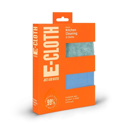 E-Cloth 10601 KIT CLEANING CLOTH KITCHEN - pack of 2