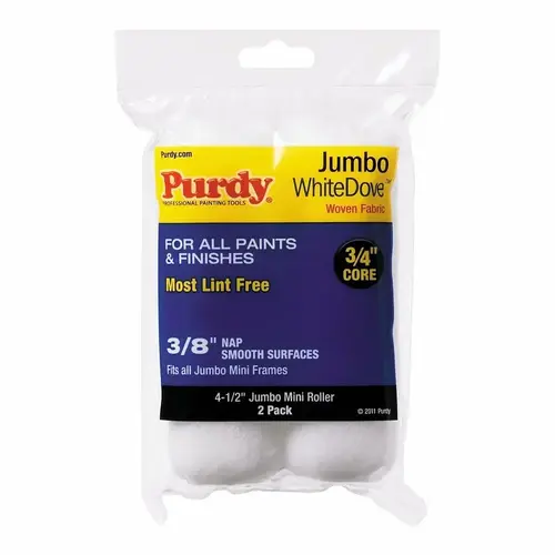 Purdy 14G624062 Paint Roller Cover Marathon Nylon/Polyester 4.5" W X 3/8" Jumbo Mini Beige