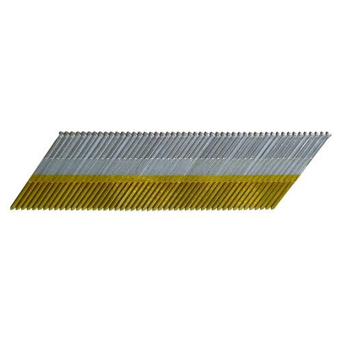 Finish Nails 1-1/2" L X 15 Ga. Angled Strip Electro Galvanized Electro Galvanized