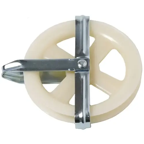 Wellington 47-012 7085/7095 Rust-Proof Clothesline Pulley, 5 in OD, Polypropylene
