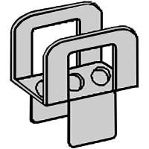 PCSL1532 Framing Plywood Clip, 20 ga Thick Material, Steel, Galvanized - pack of 250